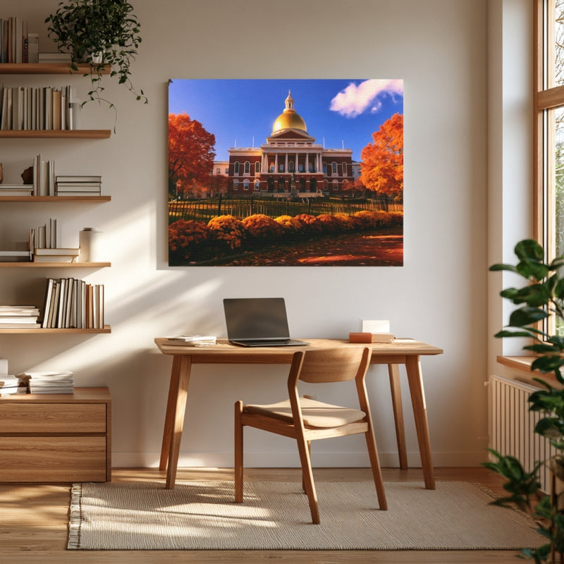 Massachusetts State House — Boston, Massachusetts, view 4