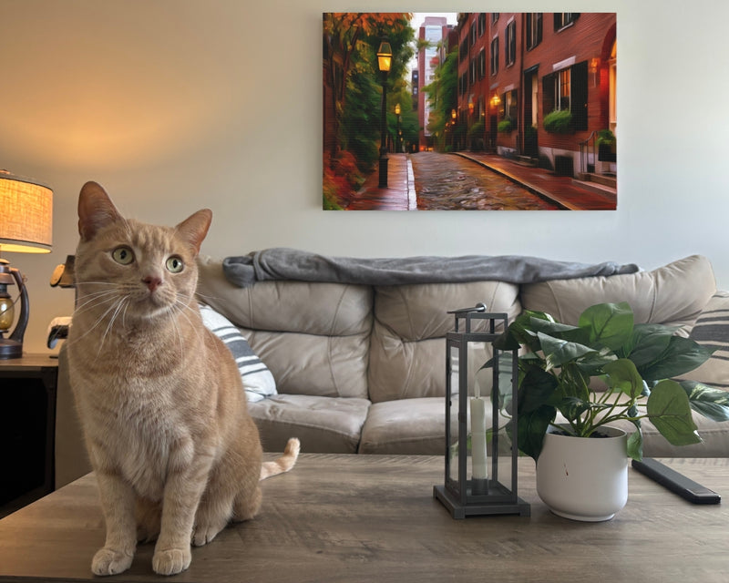Acorn Street Beacon Hill — Boston, Massachusetts, view 2