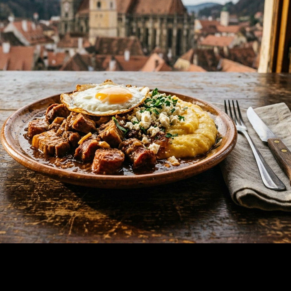 Local cuisine study in Brasov, Romania