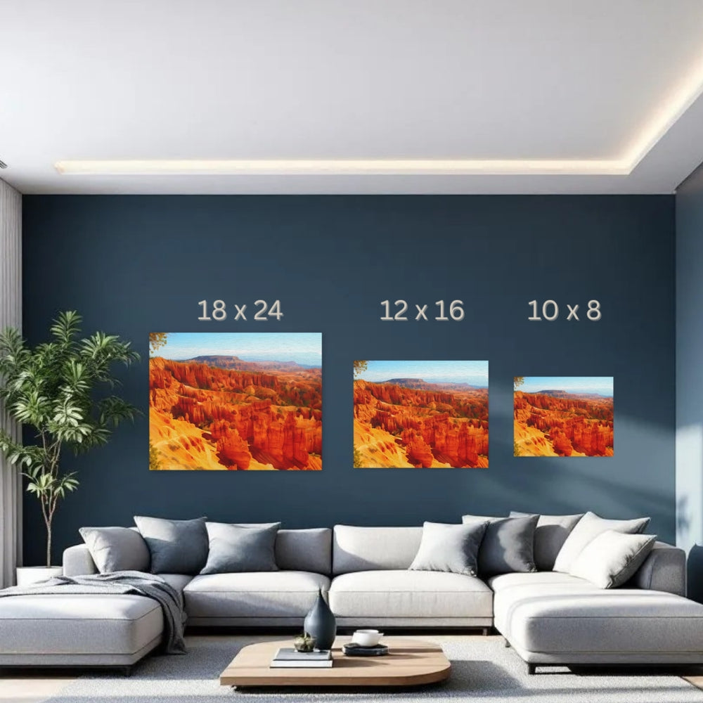 Bryce Canyon, Utah | Hoodoos of Bryce Canyon | Original Series Gallery Canvas detail