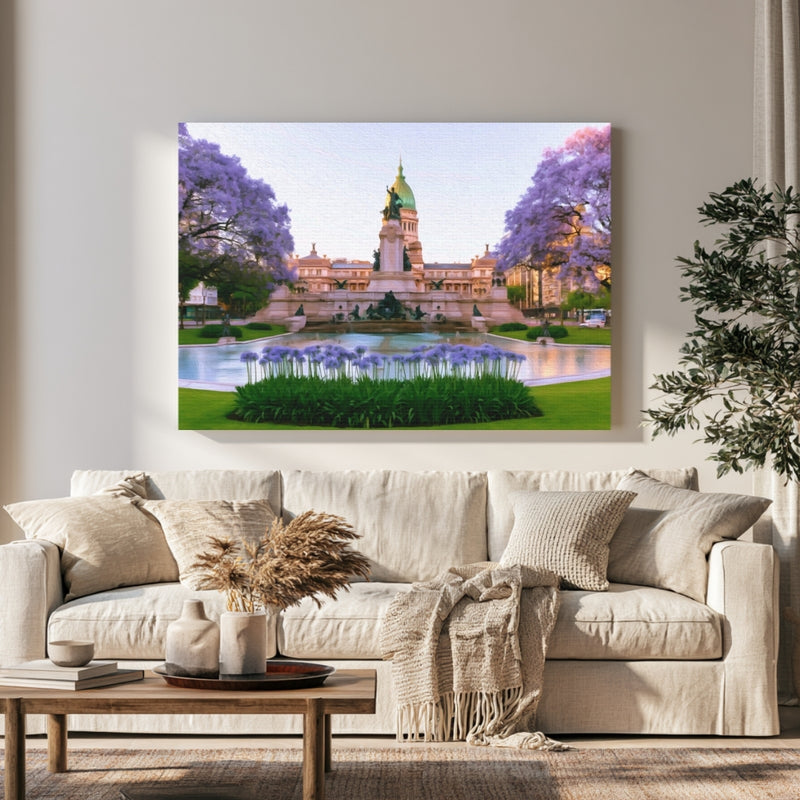 Plaza del Congreso Fountain — Buenos Aires, Argentina, view 1