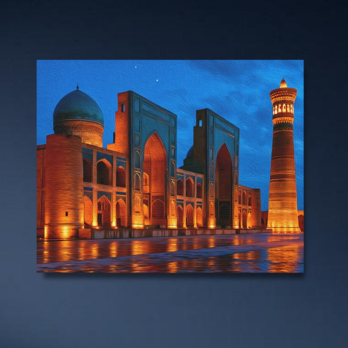 Kalon Mosque and Minaret — Bukhara, Uzbekistan, study 4
