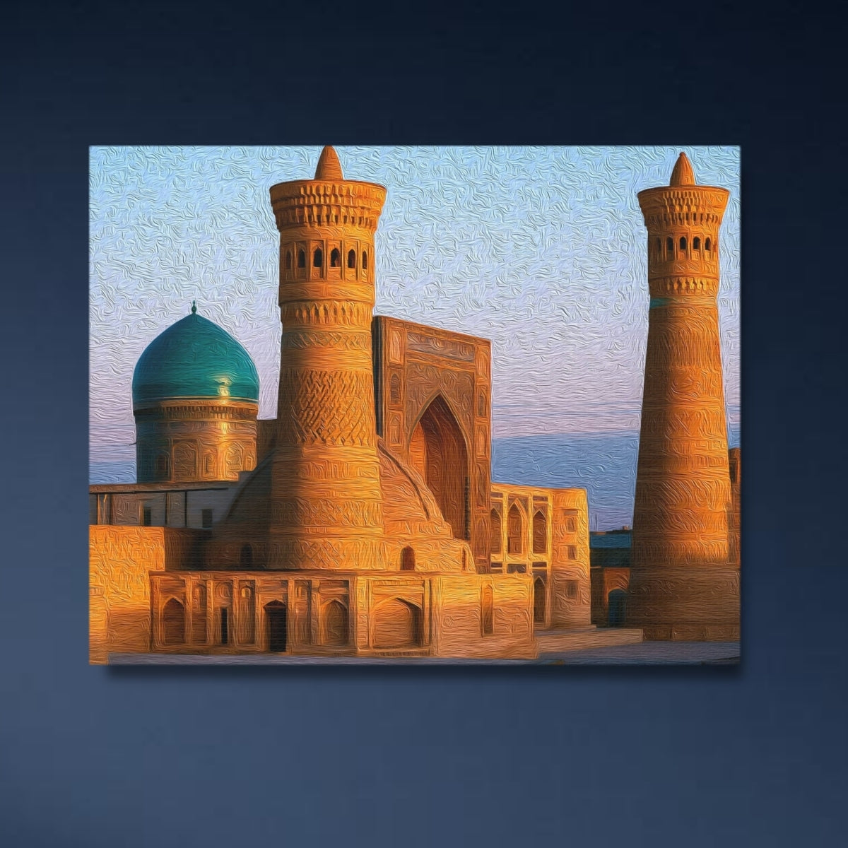 Kalon Minaret and Mosque Bukhara — Bukhara, Uzbekistan, study 4