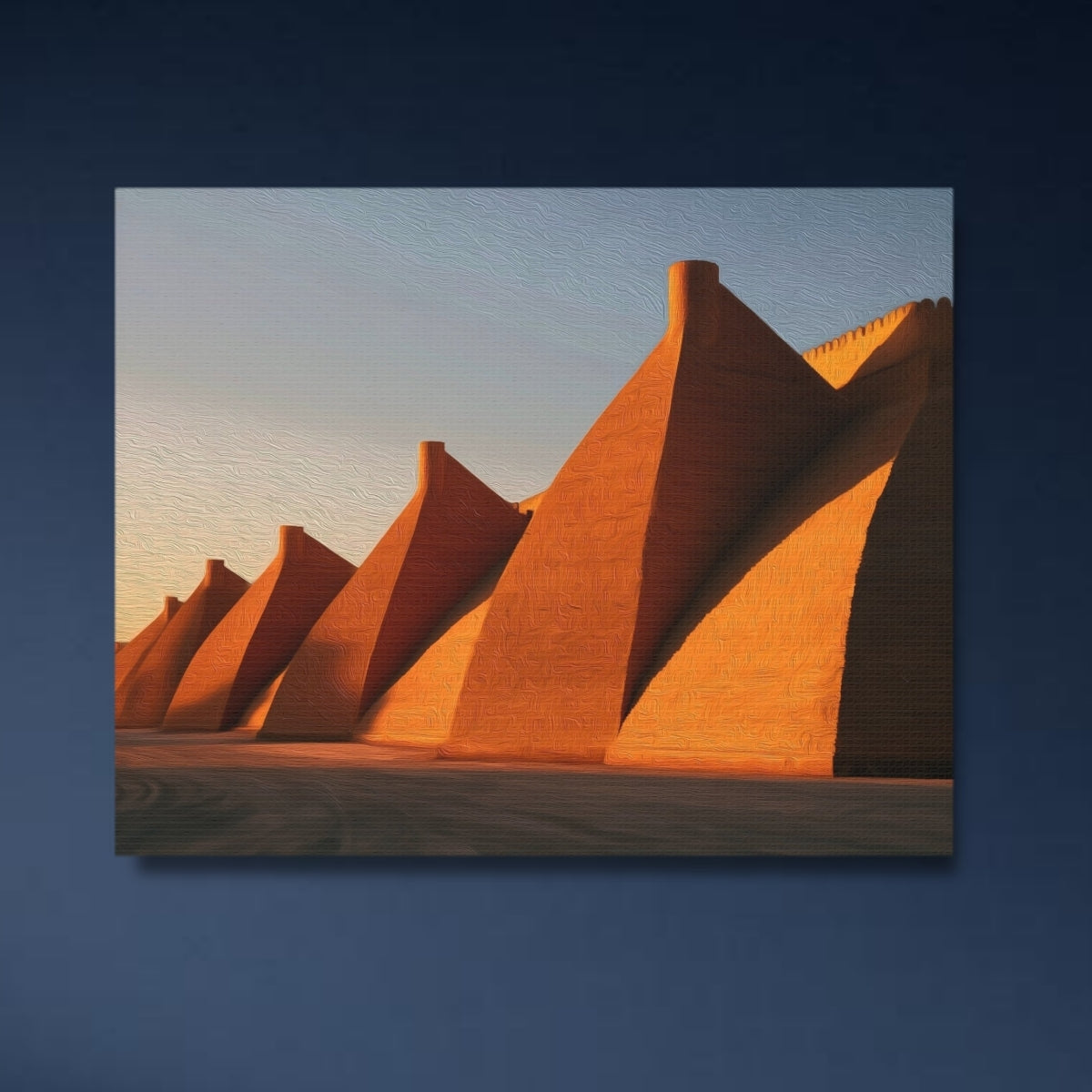 Ark Fortress Walls Bukhara — Bukhara, Uzbekistan, study 4