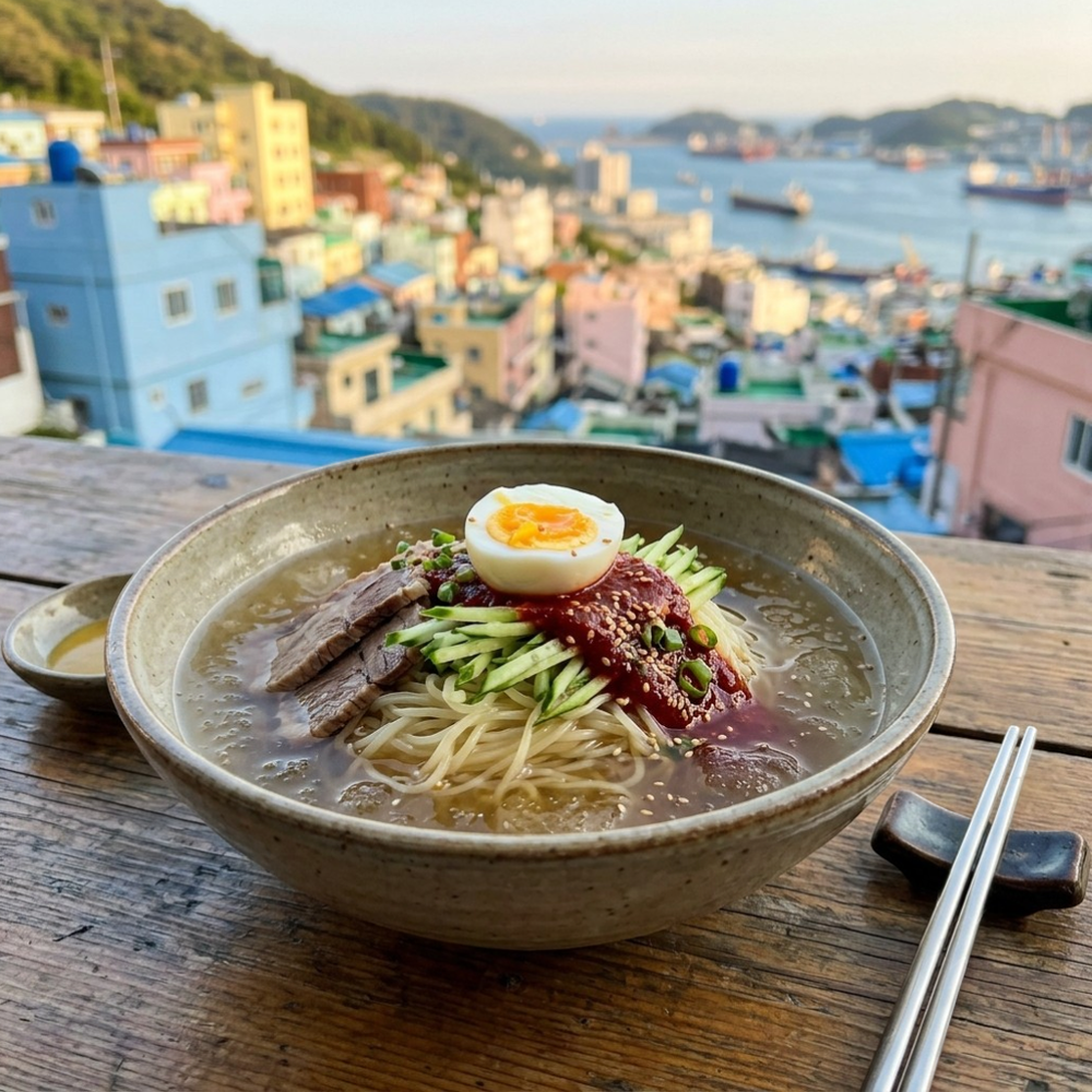 Local cuisine study in Busan, South Korea