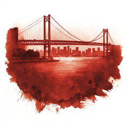 Busan canvas wall art