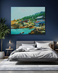 Coastal Temple on Rocks — study 1 thumbnail