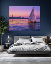 Nile River Felucca Sunset — study 1 thumbnail