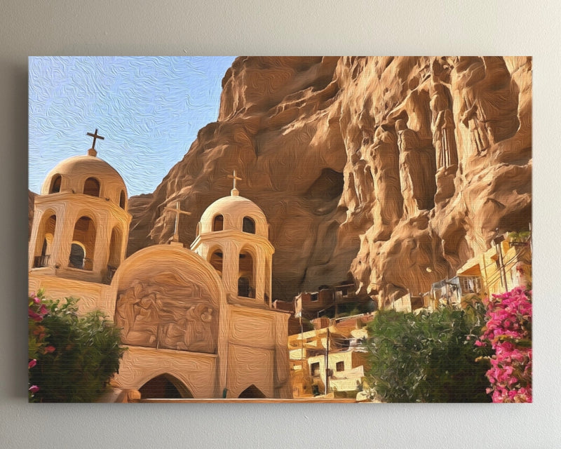 Cairo, Egypt | Monastery of Saint Simon | Original Series Gallery Canvas