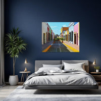 Colorful Colonial Street Scene — study 2 thumbnail