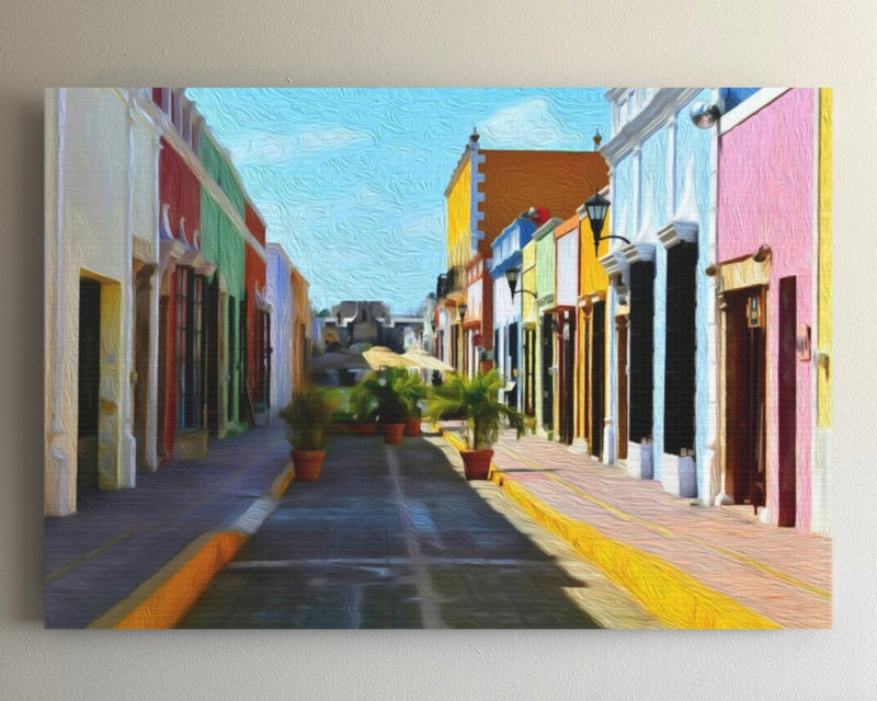 Calle 59 Pedestrian Promenade — Campeche, Mexico