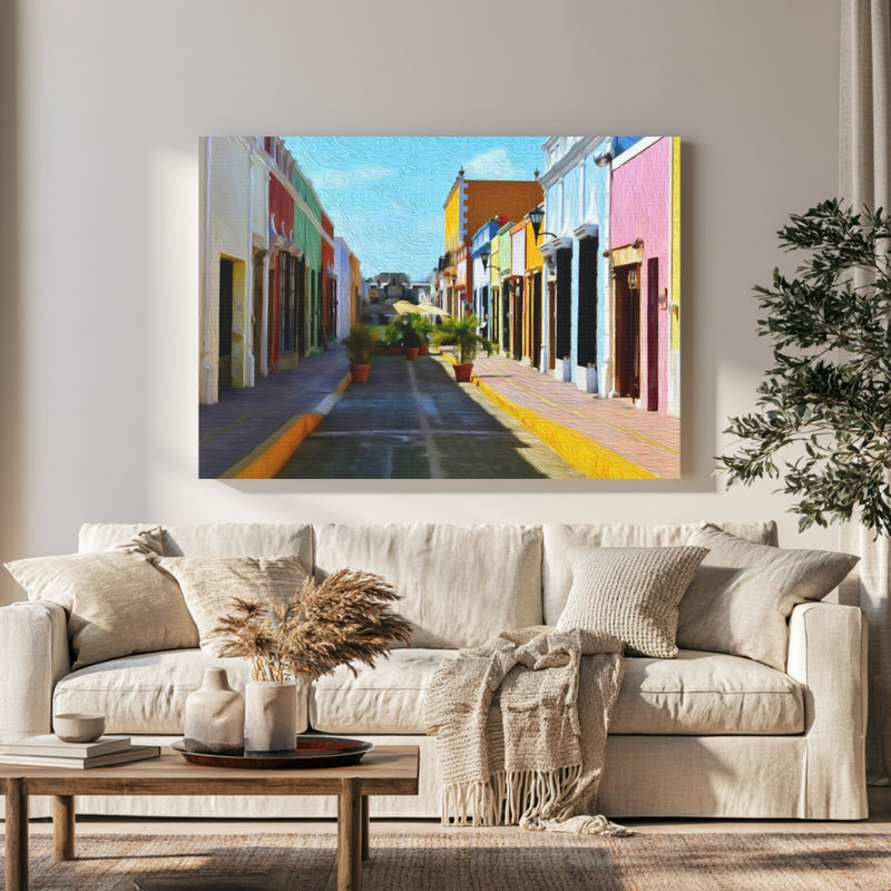 Calle 59 Pedestrian Promenade — Campeche, Mexico, view 1