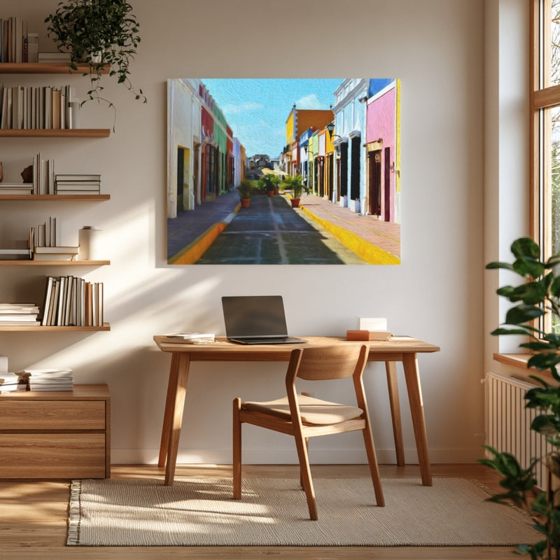 Calle 59 Pedestrian Promenade — Campeche, Mexico, view 4