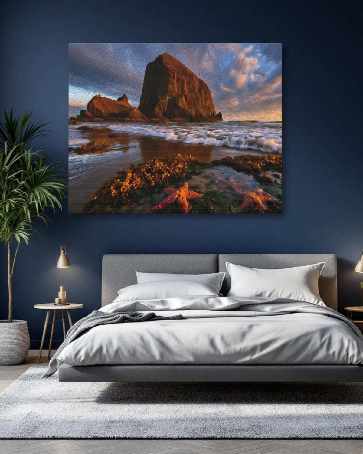 Haystack Rock at Sunset — Cannon Beach, Oregon, study 1
