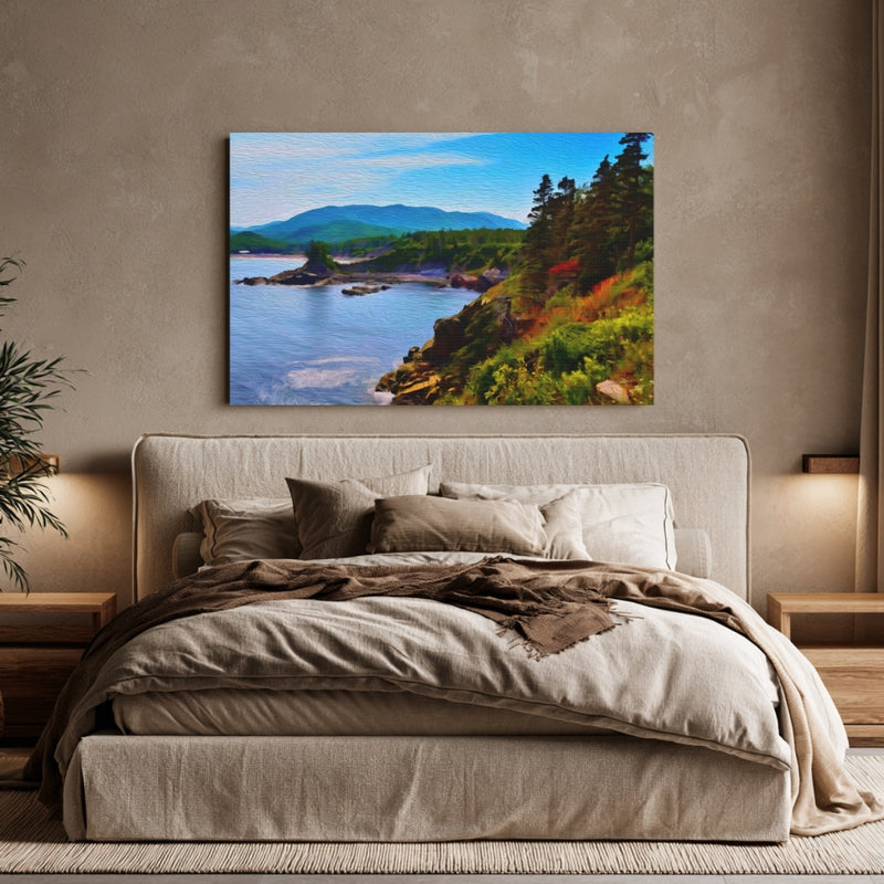 Rocky Coastal Wilderness Vista — Cape Breton Island, Nova Scotia, view 6