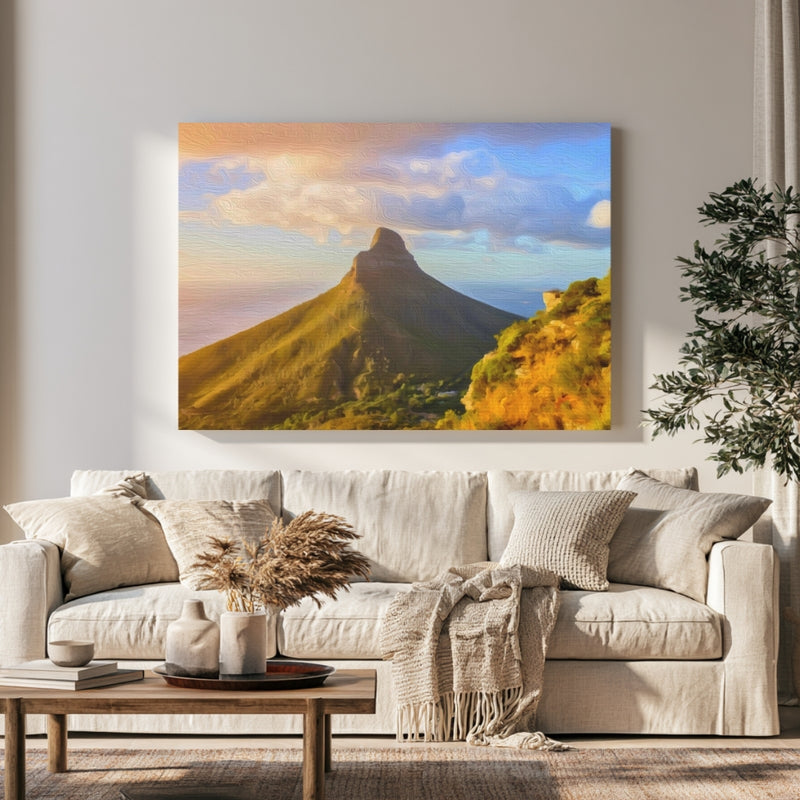 Lion's Head At Golden Hour — Cape Town, South Africa, view 1