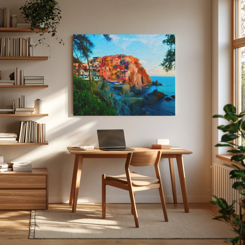 Clifftop Village by Sea — Capri, Italy, view 4