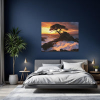 Lone Cypress Tree Coast — study 2 thumbnail