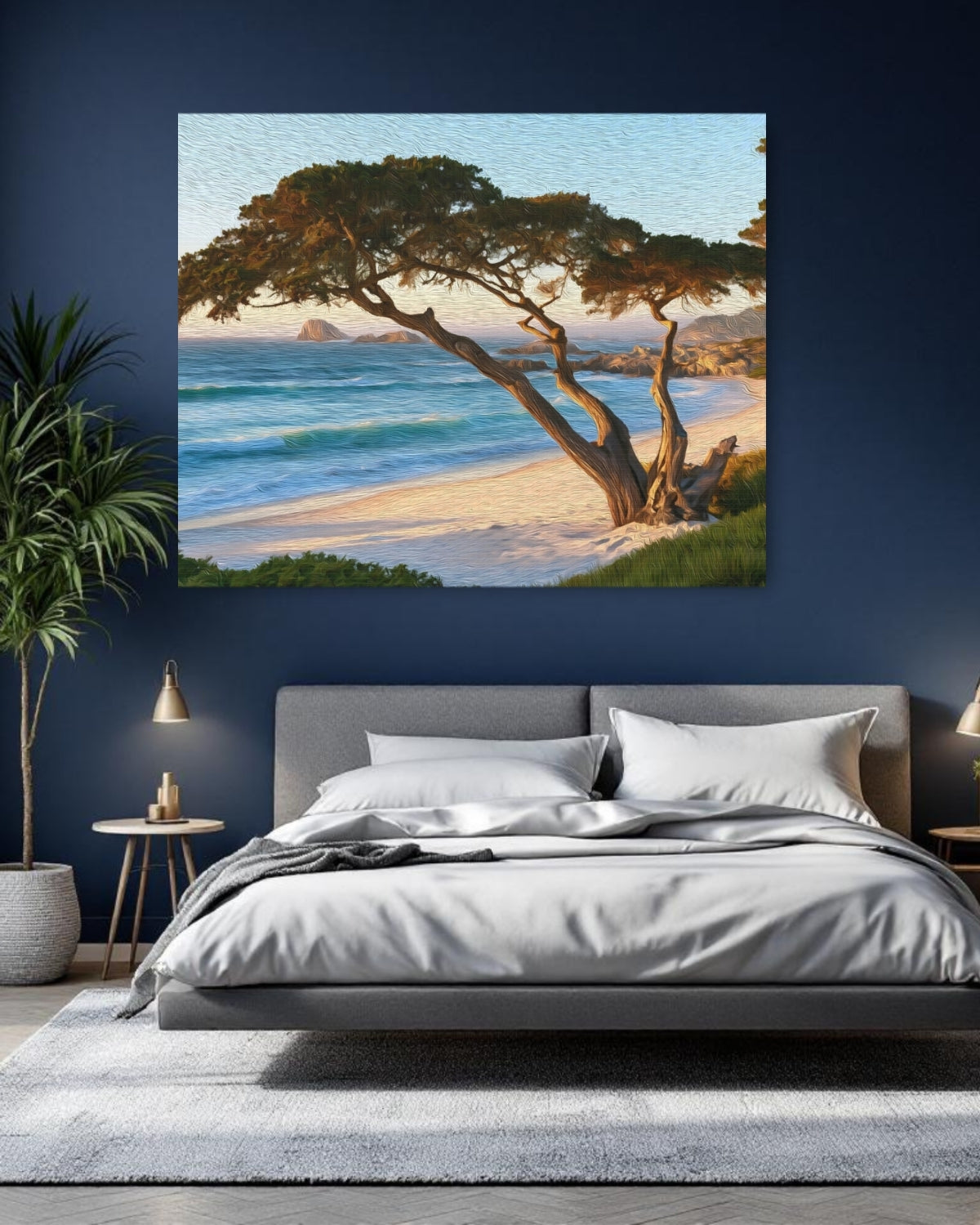 Carmel Beach Monterey Cypress — Research Area, study 1