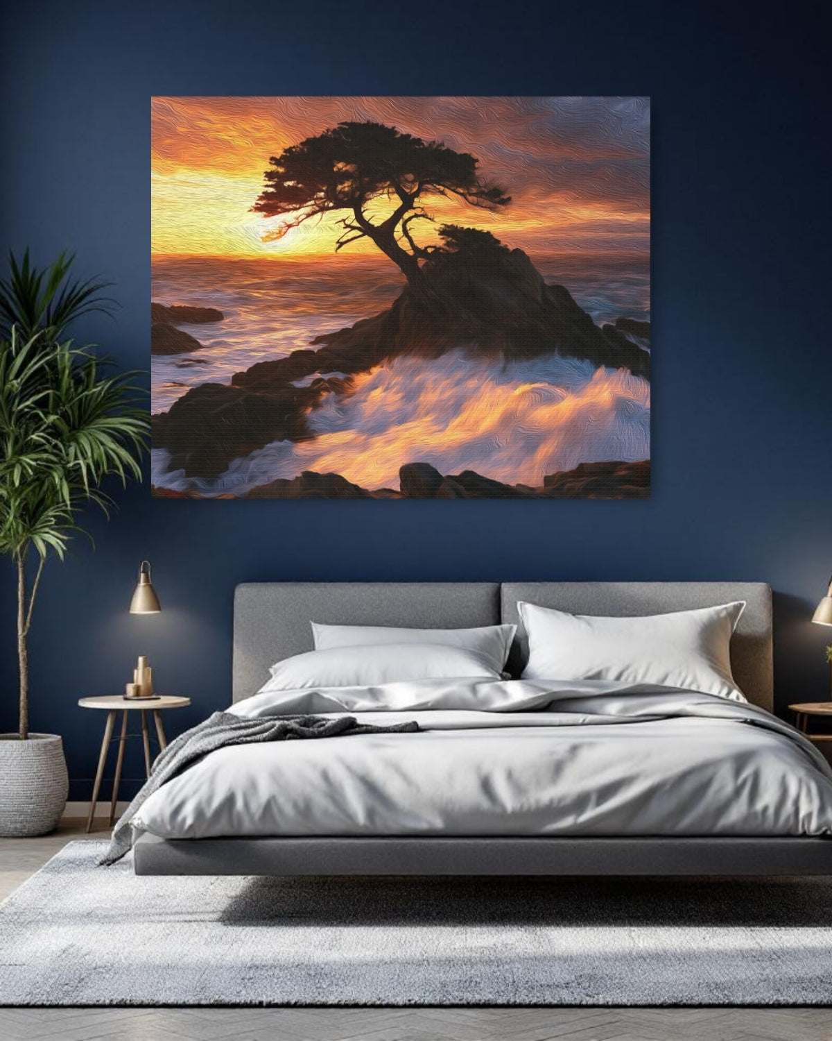Lone Cypress Tree Coast — Research Area, study 1