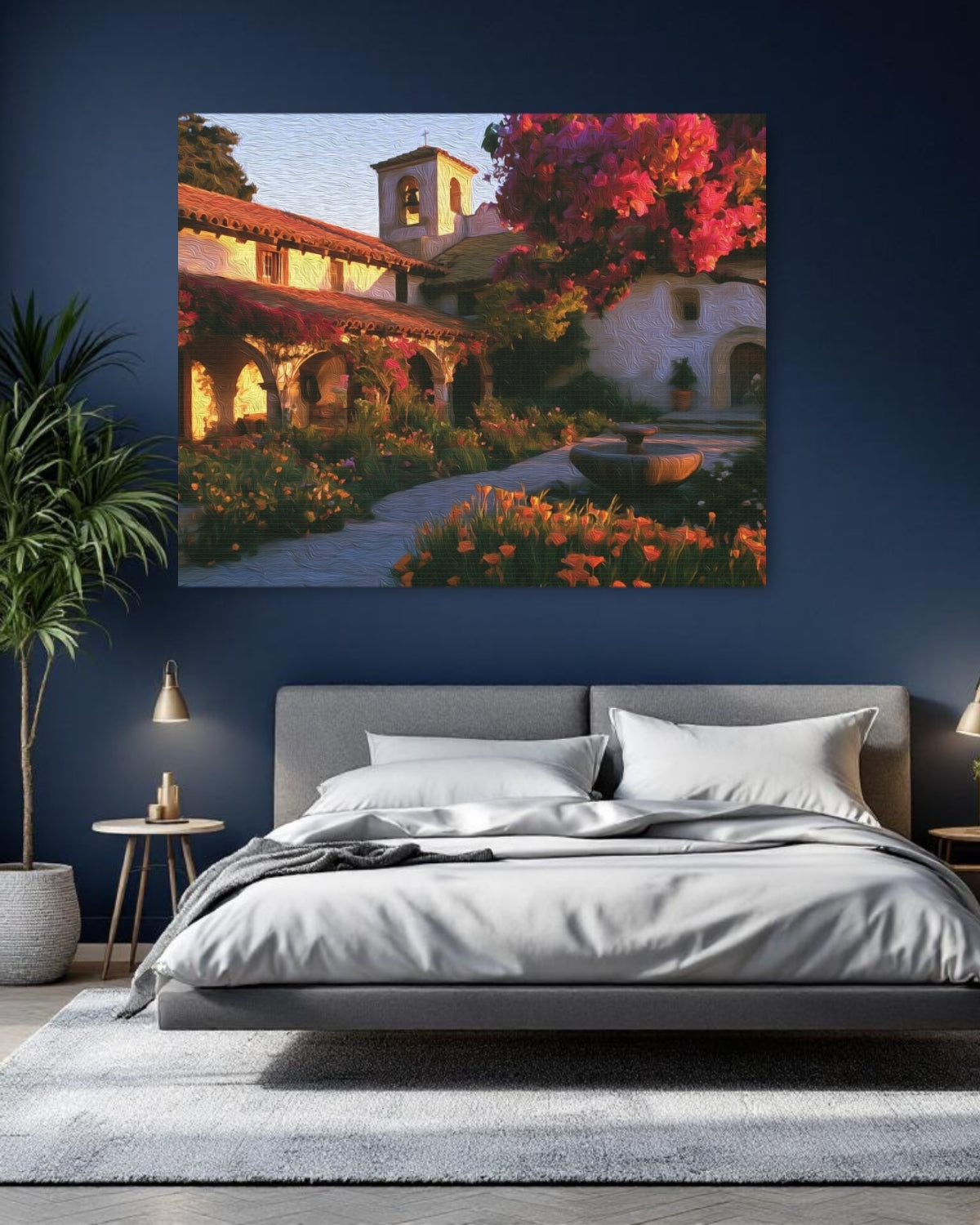 Carmel Mission Courtyard Garden — Research Area, study 1