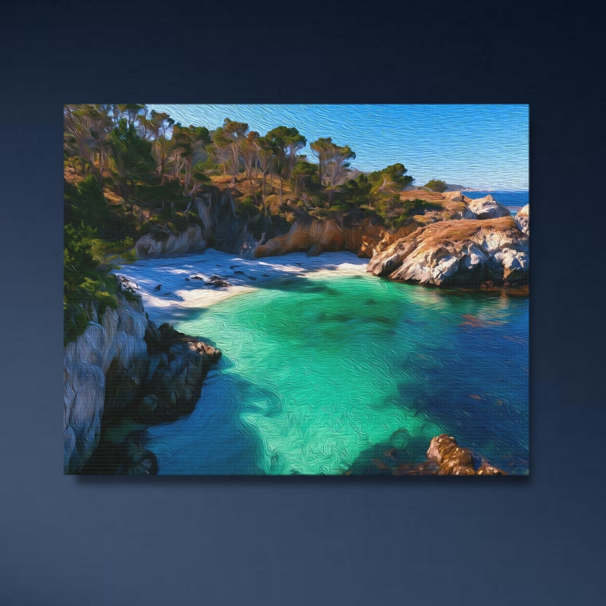 China Cove Point Lobos — Research Area, study 4