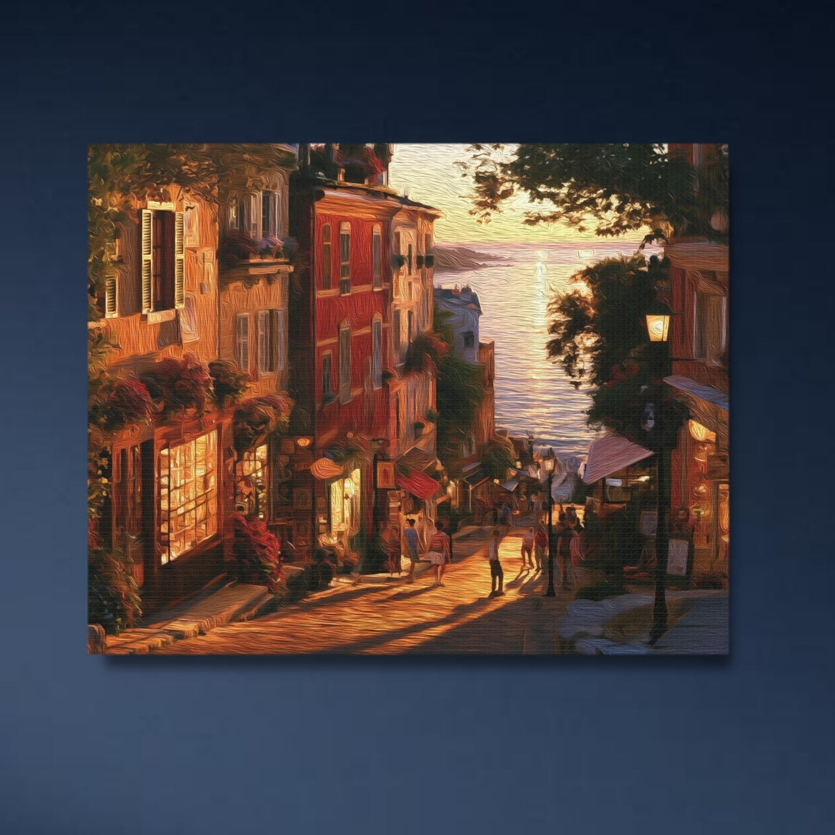 Ocean Avenue Coastal Street Scene — Research Area, study 4