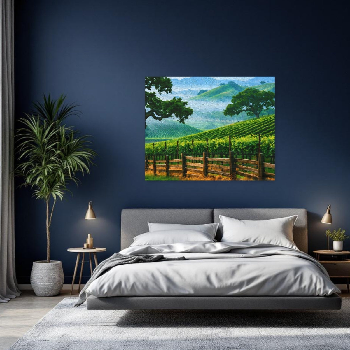 Vineyard Hills Rolling Green — Carmel Valley, California, study 2