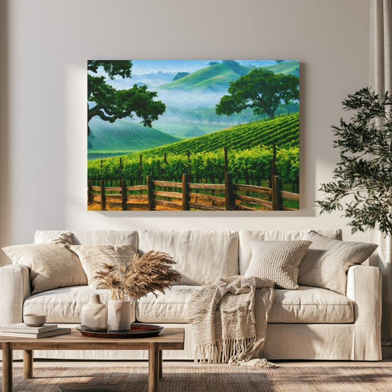 Vineyard Hills Rolling Green — Carmel Valley, California, view 1