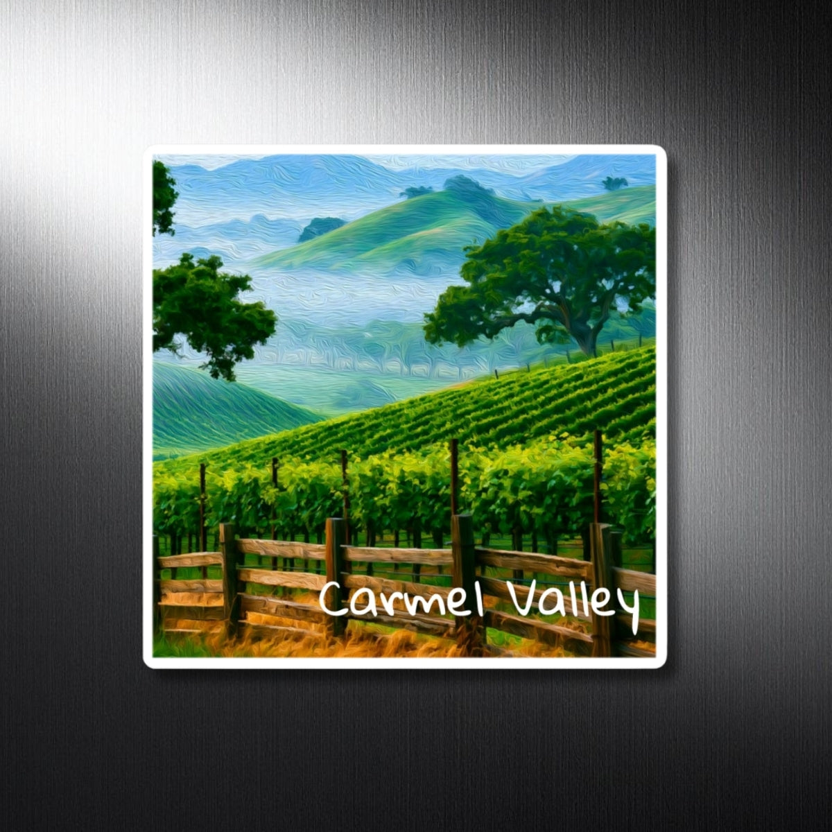 Vineyard Hills Rolling Green — Carmel Valley, California, study 1