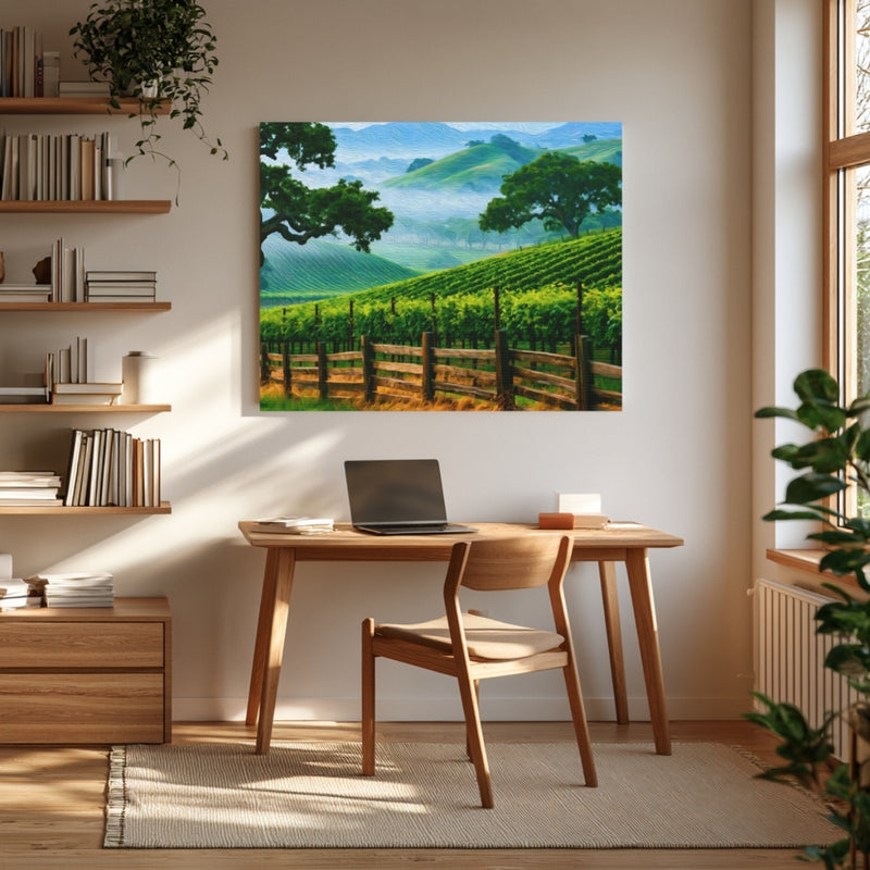 Vineyard Hills Rolling Green — Carmel Valley, California, view 4
