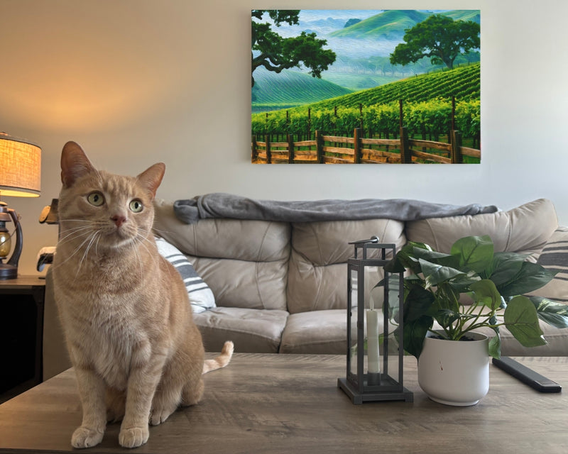 Vineyard Hills Rolling Green — Carmel Valley, California, view 2