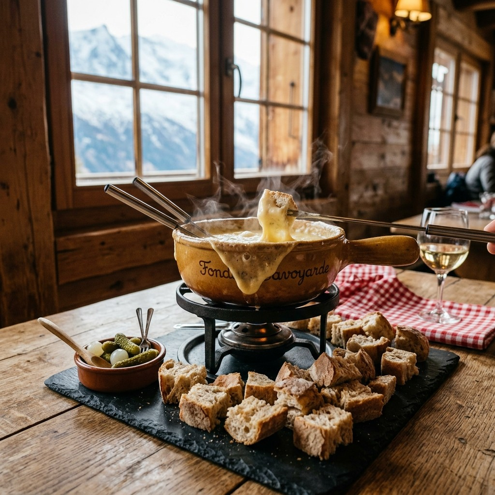 Local cuisine study in Chamonix, France