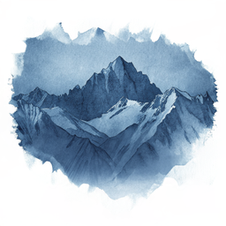 Chamonix canvas wall art