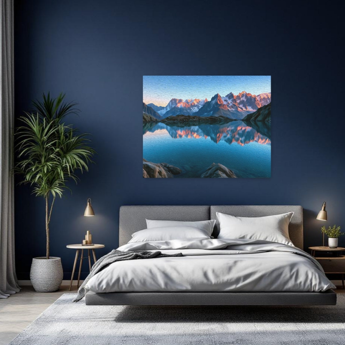Lac Blanc Alpine Reflection — Chamonix, France, study 2