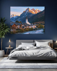 Chamonix Village Aiguilles du Midi — study 1 thumbnail