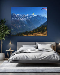 Mont Blanc Massif Paragliders — study 1 thumbnail