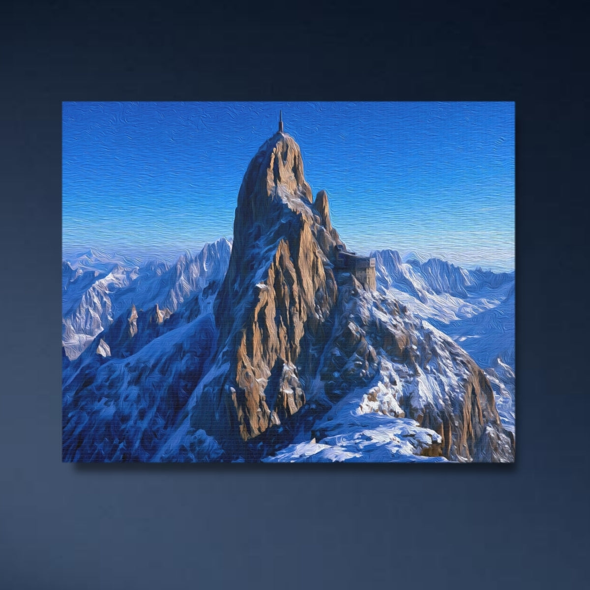 Aiguille du Midi Summit — Chamonix, France, study 4