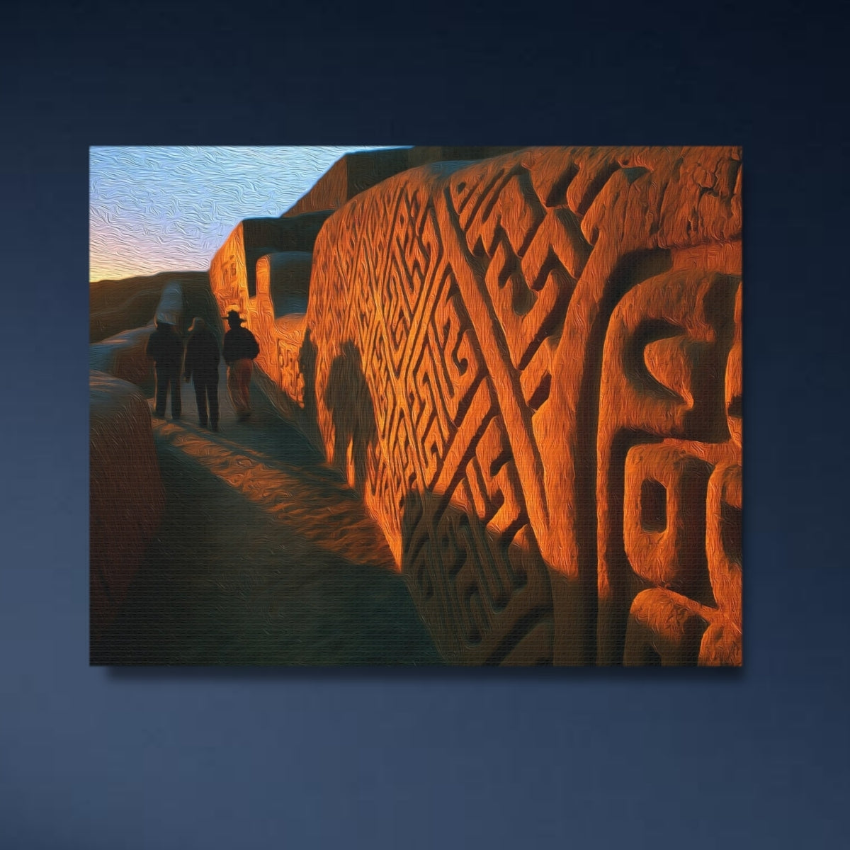 Chan Chan Adobe Friezes — Chan Chan, Peru, study 4