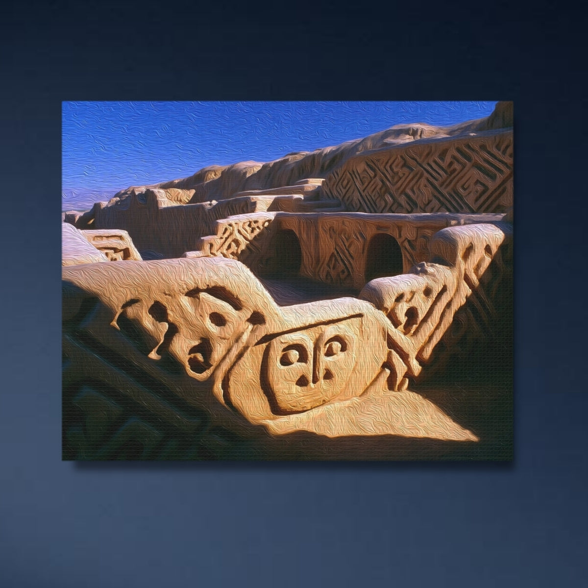 Chan Chan Adobe Friezes — Chan Chan, Peru, study 4