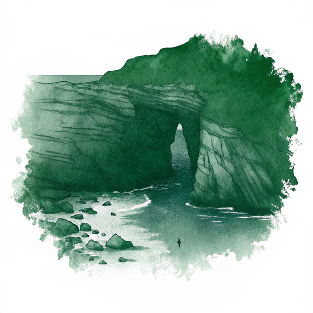 Channel Islands watercolor
