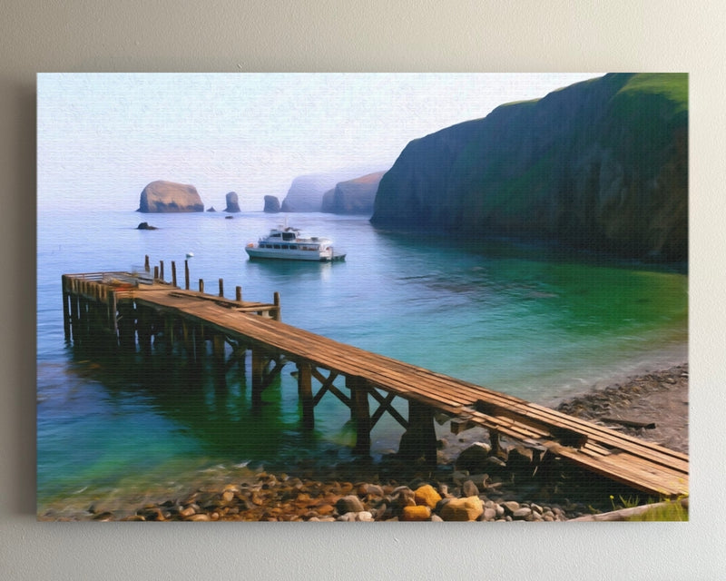 Painted Cave Cove Pier — Channel Islands, California