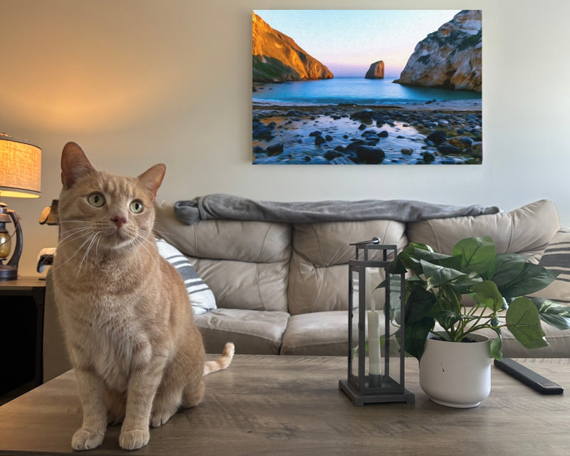 Painted Cave Rocky Cove — Channel Islands, California, view 2