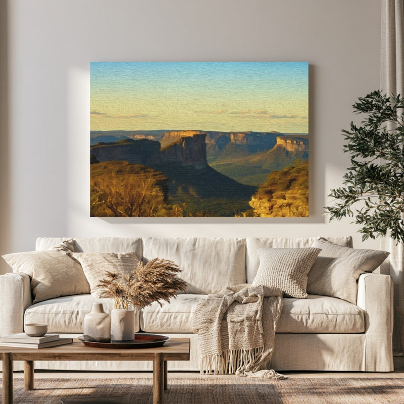 Tabletop Mountains Canyon Vista — Chapada Diamantina, Brazil, view 1