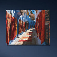 Chefchaouen Blue Medina Alley — study 4 thumbnail