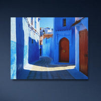 Chefchaouen Blue Medina Alley — study 4 thumbnail