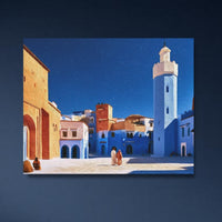 Chefchaouen Blue Medina Square — study 4 thumbnail