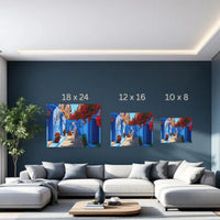 Chefchaouen Blue Medina Alley — study 3 thumbnail