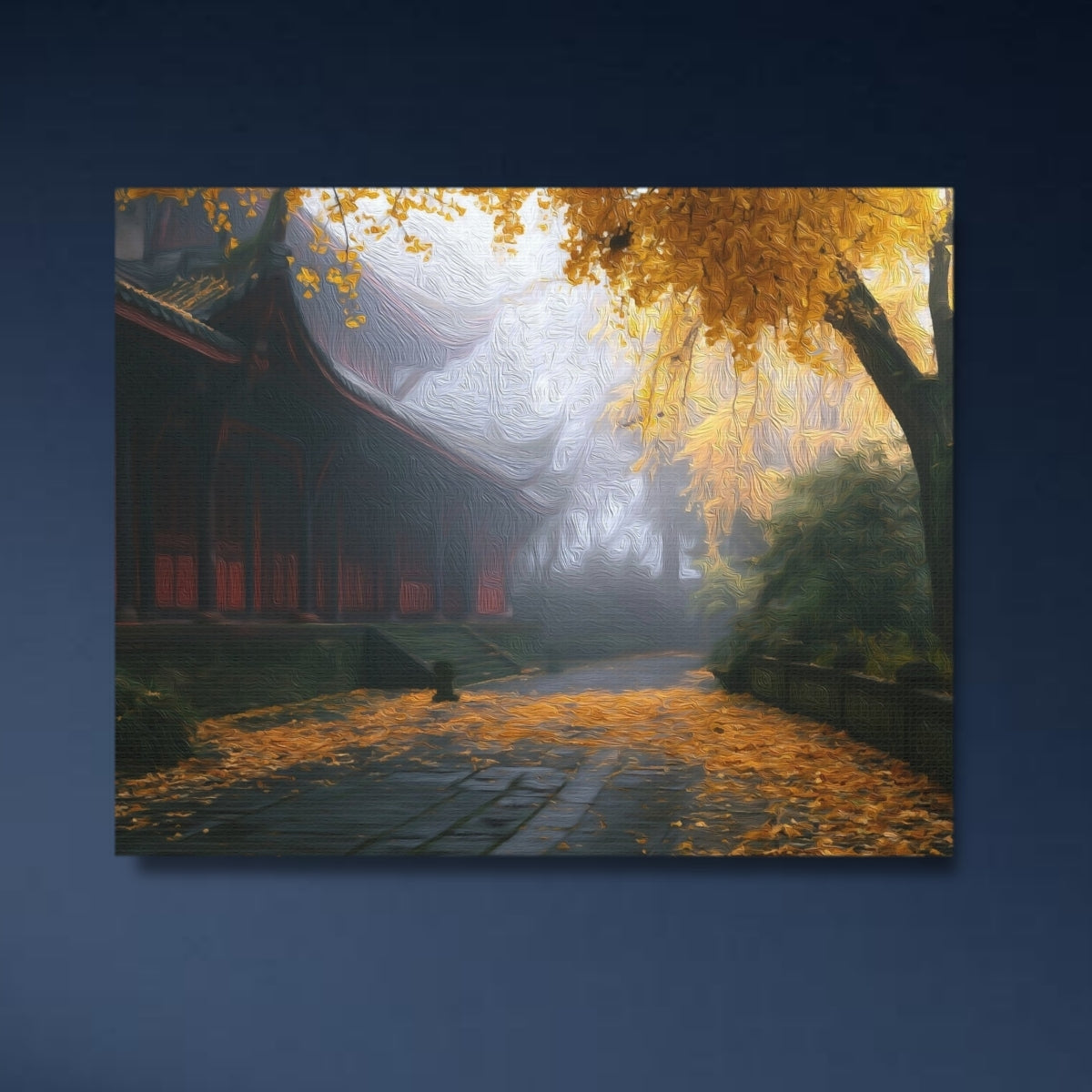 Wuhou Shrine Autumn Pathway — Chengdu, China, study 4
