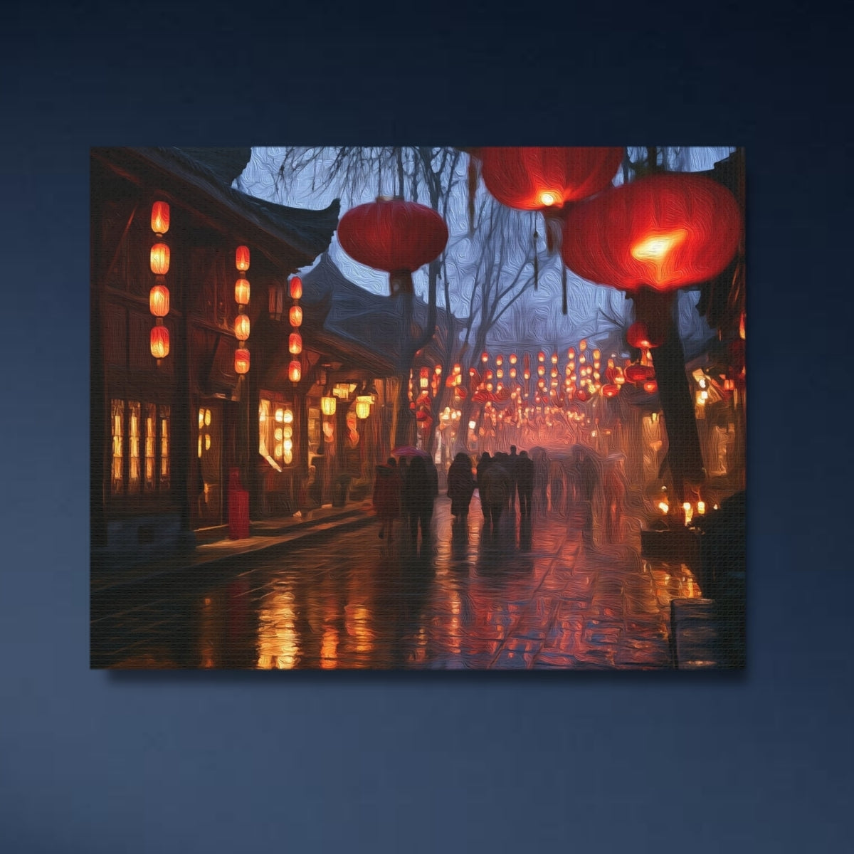 Jinli Ancient Street Lanterns — Chengdu, China, study 4